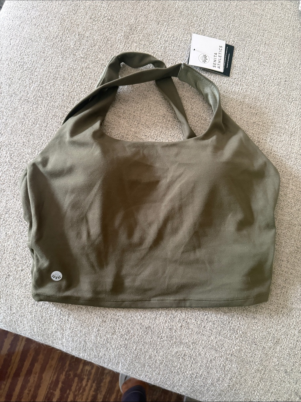 Senita Athletics Olive Reversible Tote